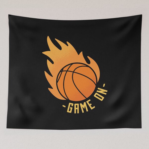 Item preview, burning basketball, Game on designed and sold by DerSenat.
