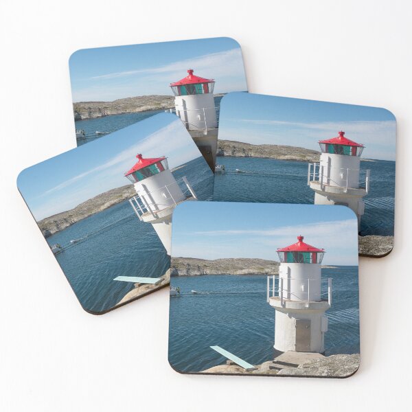Item preview, a sailboat passes the lighthouse designed and sold by connyM-Sweden.