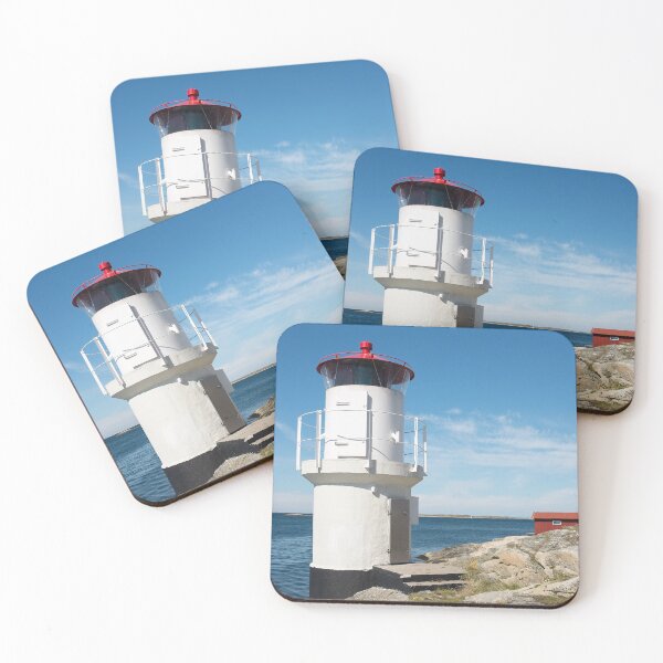 Item preview, a sailboat passes the lighthouse designed and sold by connyM-Sweden.