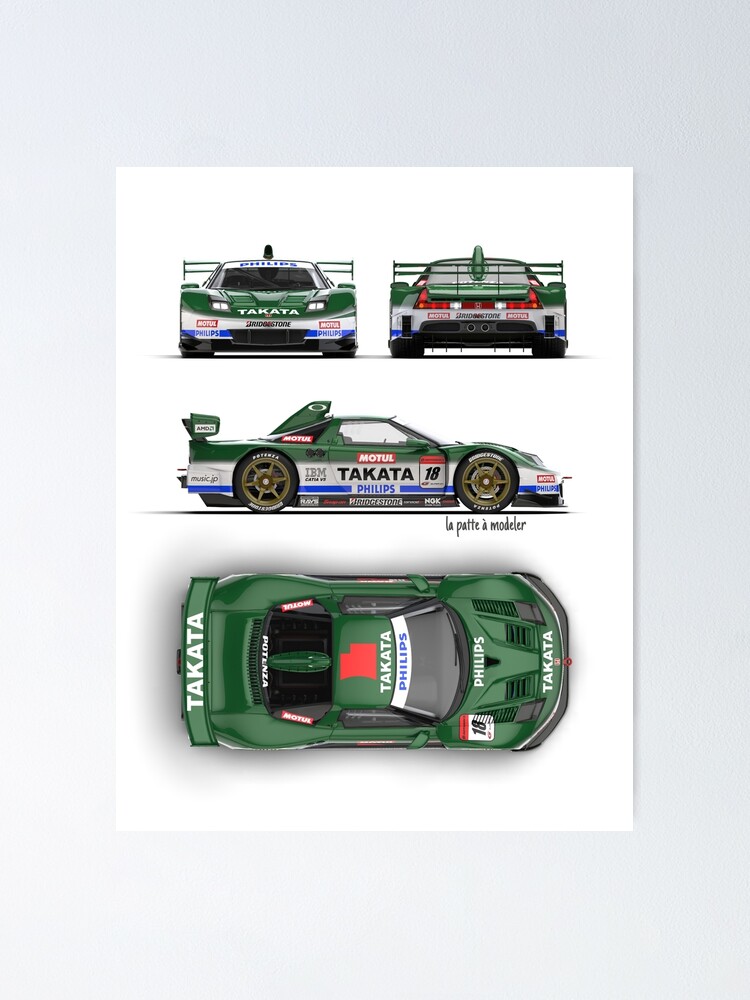 NSX カタログ・ポスター 1990 Acura NSX Coupe Poster, Spec Sheet, Folder, Brochure