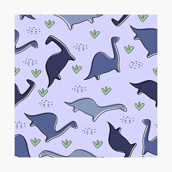 Artikel-Vorschau von Dinosaurier Dinosaur Dino Dinos Muster Socken, designt und verkauft von Trenddesigns24.