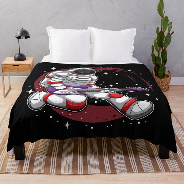Item preview, Astronaut Rocks With E-Guitar - Space Musician designed and sold by anziehend.
