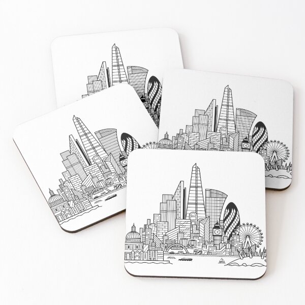 Item preview, London Skyline designed and sold by Tom Napper Design.