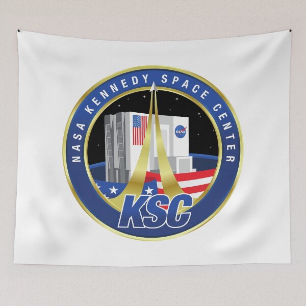 Item preview, NEW Kennedy Space Center Logo designed and sold by Nikki SpaceStuffPlus.