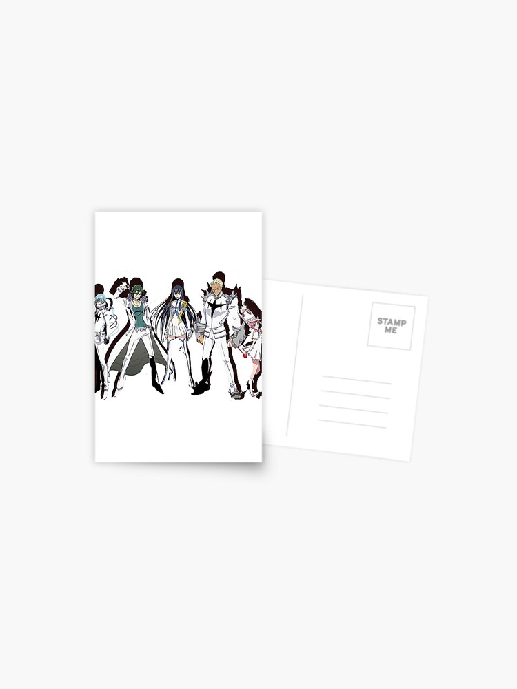 Elite Four - Kill la Kill Postcard for Sale by Anime Designs