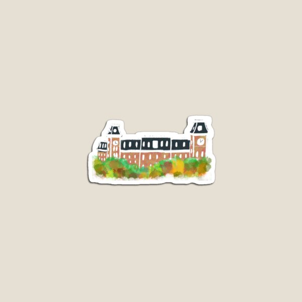 Item preview, Old Main Sticker designed and sold by Riley  Scull.