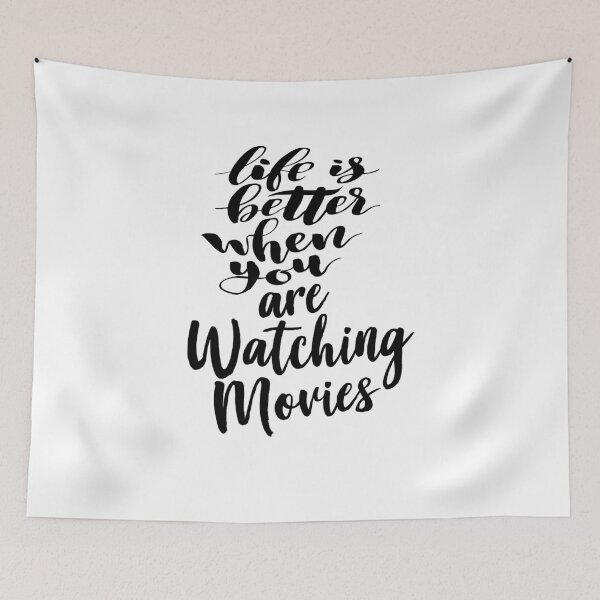 Item preview, Life is Better When You Are Watching Movies designed and sold by ProjectX23.