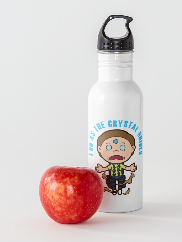 Alternate view of Death Crystal Morty Water Bottle