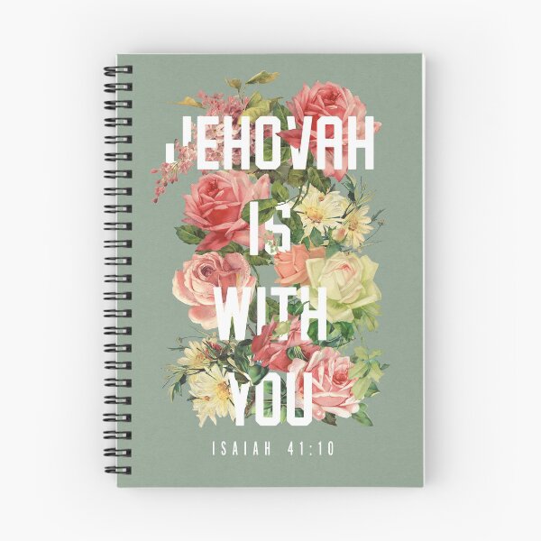 Item preview, ISAÍAS 41:10 (Floral) designed and sold by Paper Bee Gift Shop.