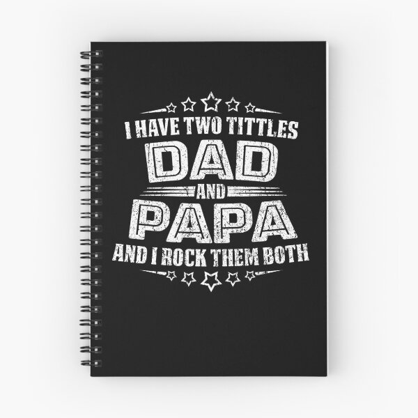 Item preview, I have two Tittles Dad and Papa and I Rock them Both designed and sold by Dolphin Graphic.
