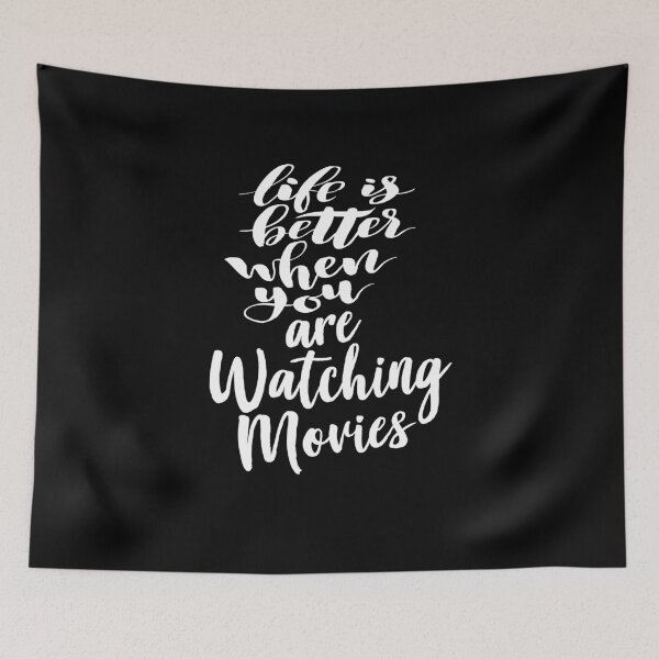 Item preview, Life is Better When You Are Watching Movies designed and sold by ProjectX23.