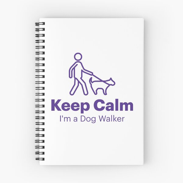 Item preview, Keep Calm I'm a Dog Walker designed and sold by Wet Noses Designs.