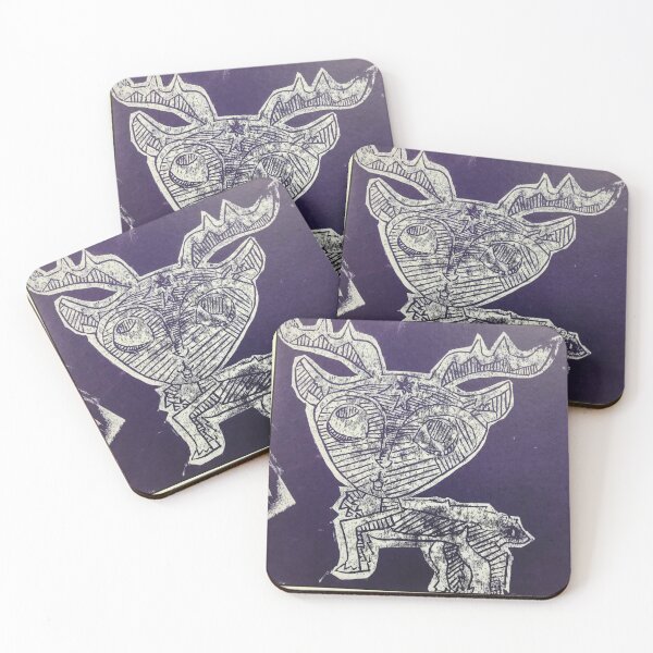 Item preview, Reindeer of the northern star designed and sold by Chloemcglinchey.