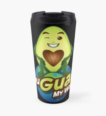 Avocado Emoji Travel Mug