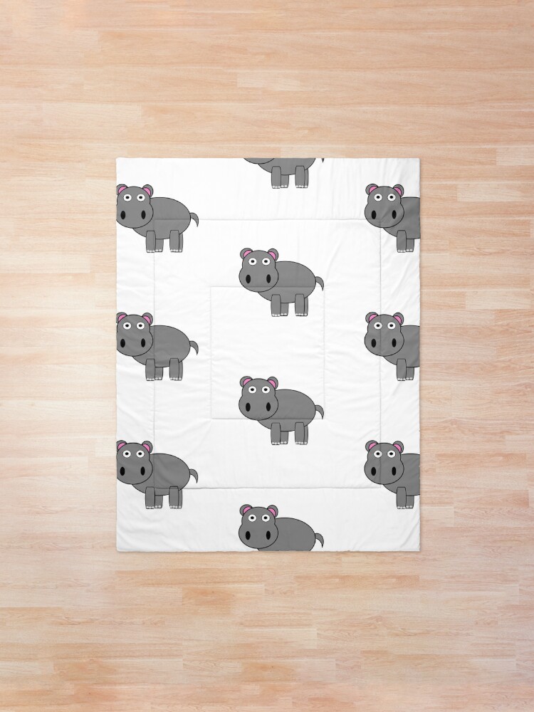 hippo comforter