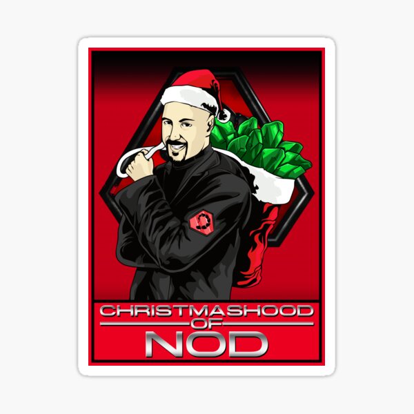 Item preview, Command & Conquer Brotherhood of Nod Kane Christmas Tiberium Design designed and sold by raretshirtsuk.