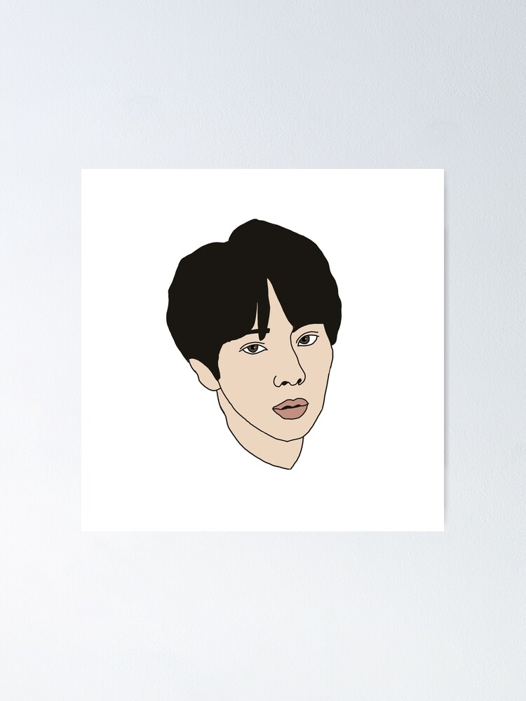 Jin / Kim Seok Jin - BTS Poster for Sale by BaoziHerena