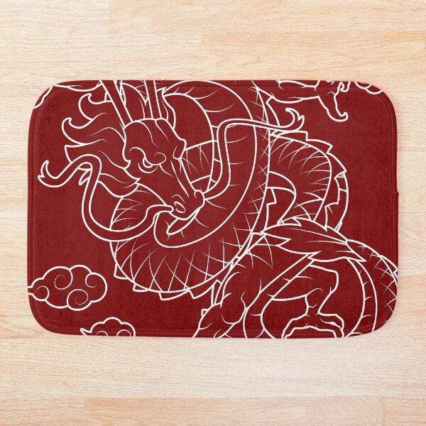 Item preview, White Chinese Dragon designed and sold by SoccaTamam.