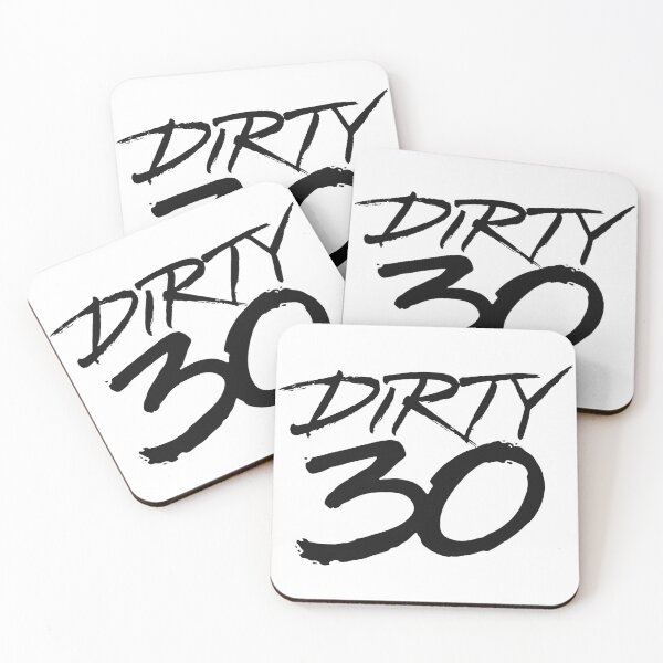 Item preview, Dirty 30 designed and sold by Zagach Letters.