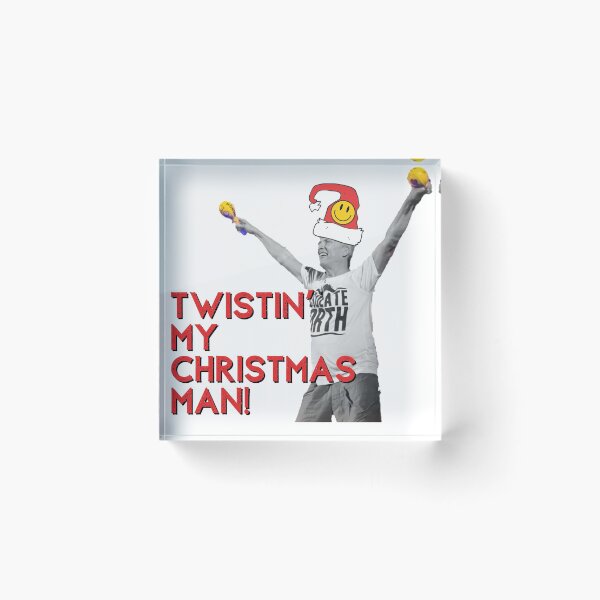 Item preview, Twisting / Twistin My Christmas Man - Bez / Happy Mondays Christmas Design designed and sold by raretshirtsuk.