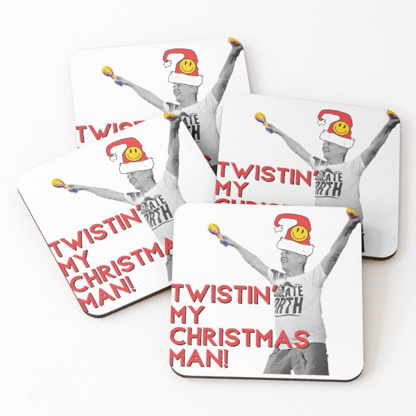 Item preview, Twisting / Twistin My Christmas Man - Bez / Happy Mondays Christmas Design designed and sold by raretshirtsuk.