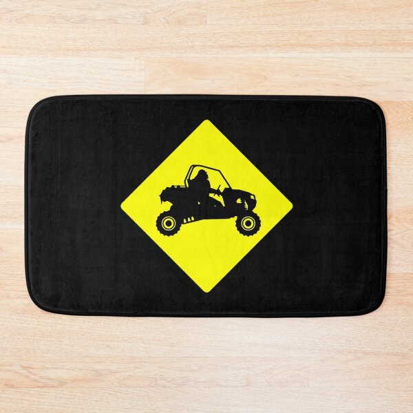 Item preview, Sasquatch SXS Crossing Bigfoot Driving UTV Road Sign designed and sold by RZRriders.