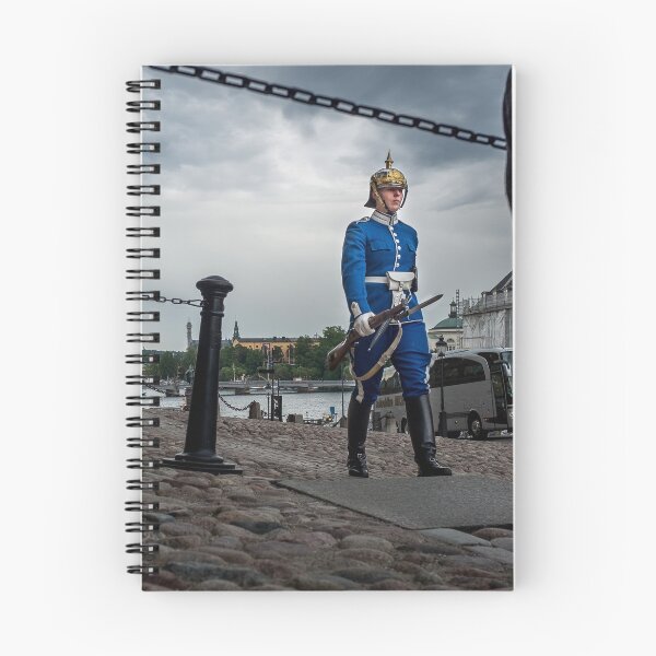 Item preview, Swedis royalguard in front of the Royal Castle in Stockholm designed and sold by connyM-Sweden.