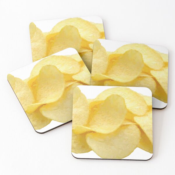Item preview, Beautiful and Delicious Potato Chip Painting  designed and sold by DesignDLW.