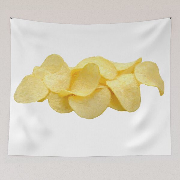 Item preview, Beautiful and Delicious Potato Chip Painting  designed and sold by DesignDLW.