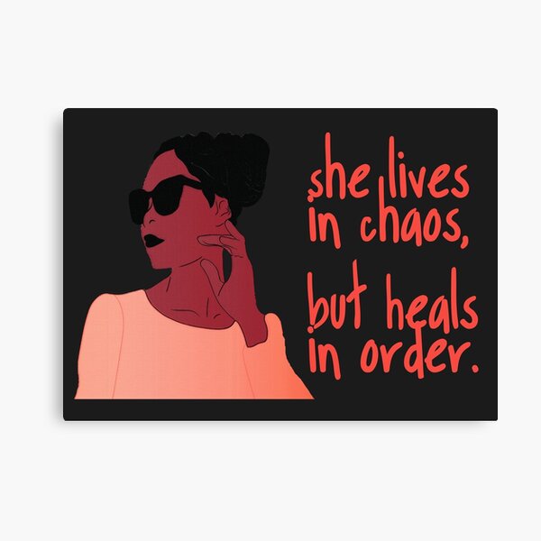 She Lives, She Heals Canvas Print