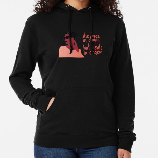 She Lives, She Heals Lightweight Hoodie