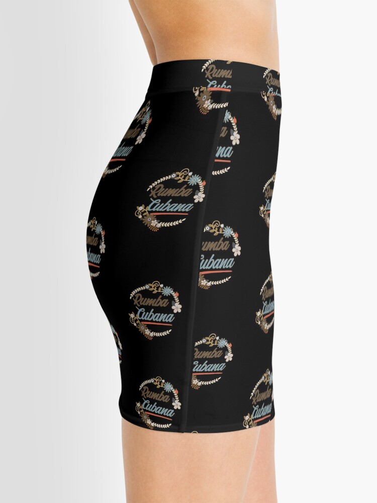 "Rumba Cubana - Afro Cuban Rumba" Mini Skirt by Dubbra | Redbubble