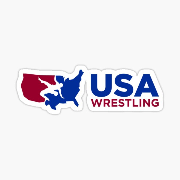 USA Wrestling Sticker