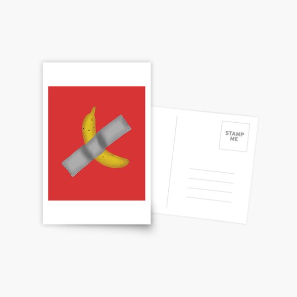 Banana Art Postcard