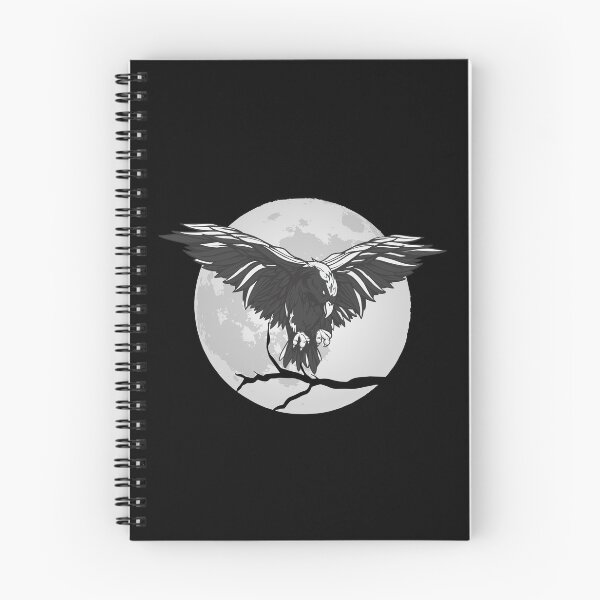 Item preview, Raven crow in the full moon designed and sold by Weilichesmag.