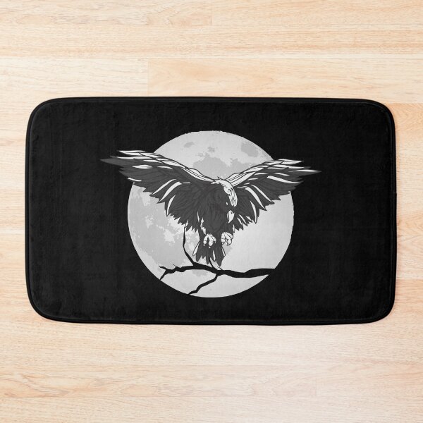 Item preview, Raven crow in the full moon designed and sold by Weilichesmag.