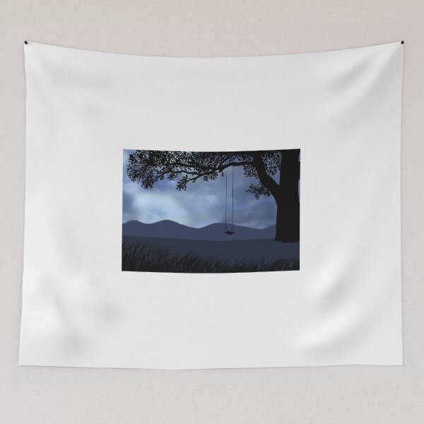 Item preview, Silhouette tree and swing designed and sold by Scat the cat.