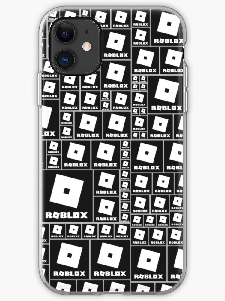 Roblox Logo In The Dark Iphone Case Cover By Best5trading Redbubble - roblox logo black and red comforter by best5trading redbubble