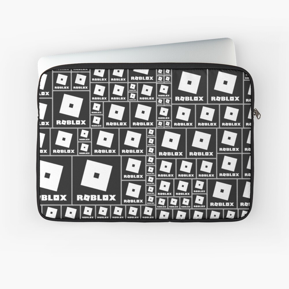 Roblox Logo In The Dark Laptop Sleeve By Best5trading Redbubble - black bar roblox
