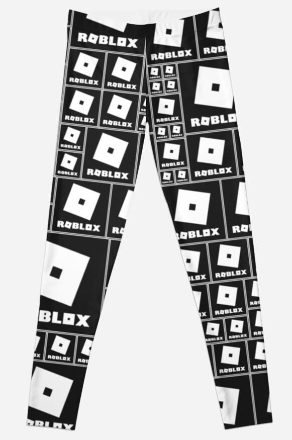 Roblox Logo In The Dark Leggings By Best5trading Redbubble - roblox leggings