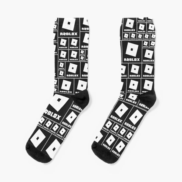 Roblox Logo In The Dark Socks By Best5trading Redbubble - roblox long socks