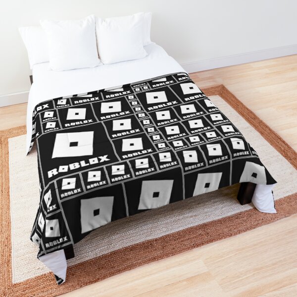 Roblox Logo In The Dark Comforter By Best5trading Redbubble - roblox logo black and red comforter by best5trading redbubble
