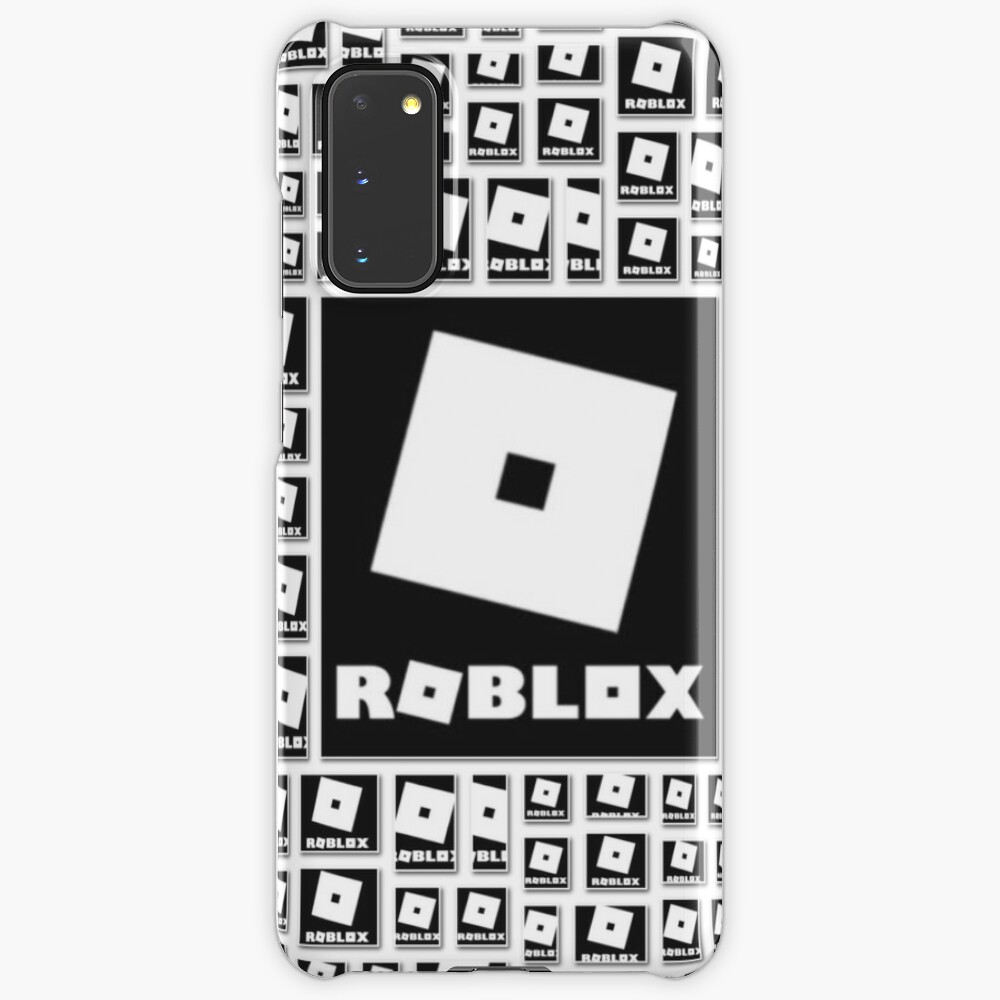 Roblox Center Logo In The Dark Case Skin For Samsung Galaxy By Best5trading Redbubble - galaxy tank top with black and white roblox