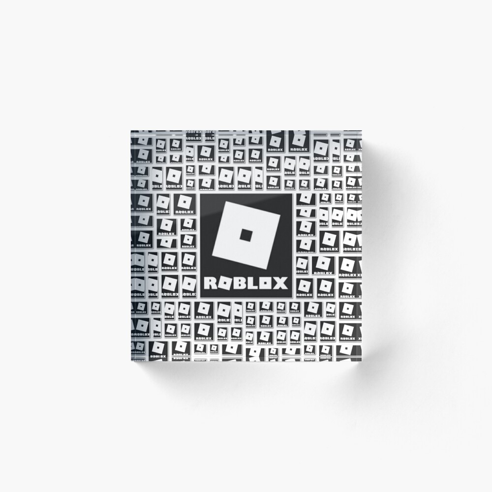 Roblox Center Logo In The Dark Art Board Print By Best5trading Redbubble - l plate roblox