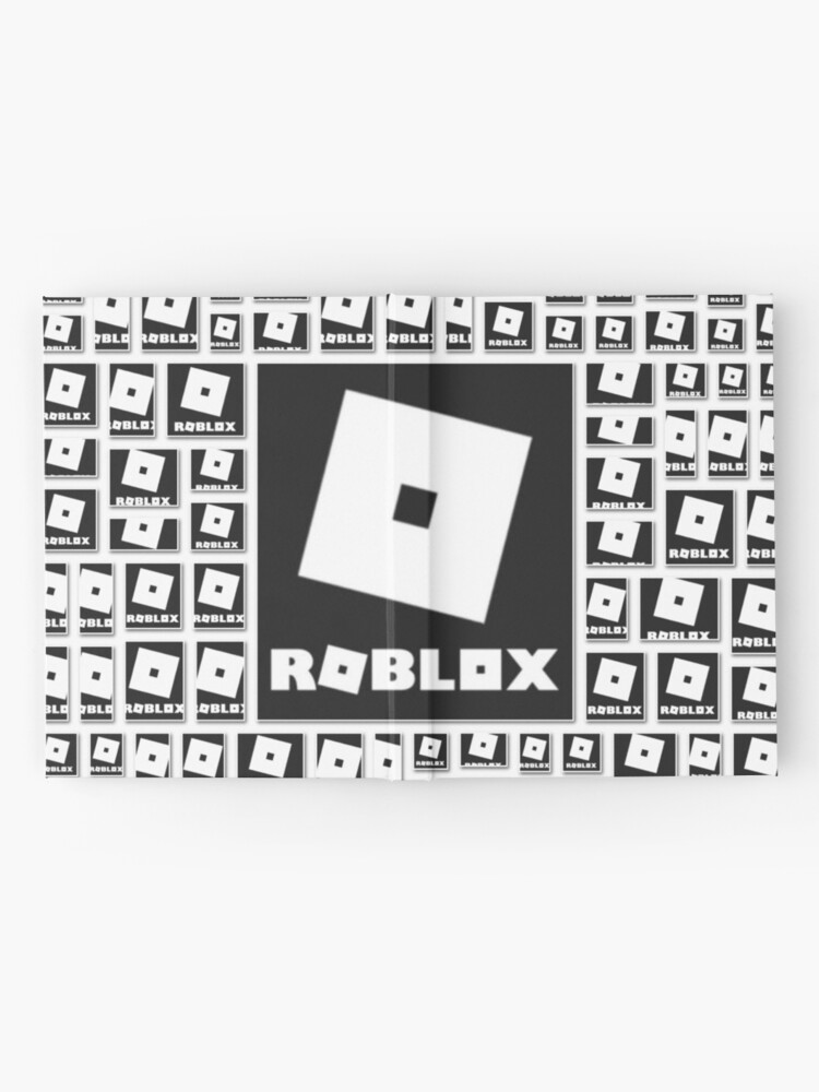 Roblox Center Logo In The Dark Hardcover Journal By Best5trading Redbubble - roblox logo on black sticker by best5trading redbubble