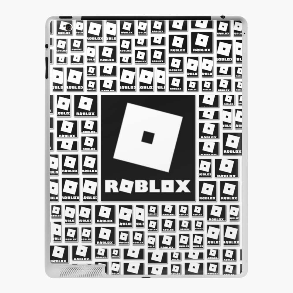 Roblox Center Logo In The Dark Ipad Case Skin By Best5trading Redbubble - how to be all black in roblox on ipad