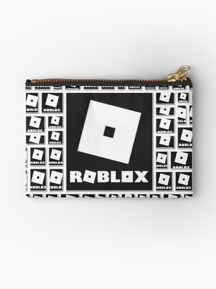Roblox Center Logo In The Dark Zipper Pouch By Best5trading Redbubble - light pink cute roblox logos