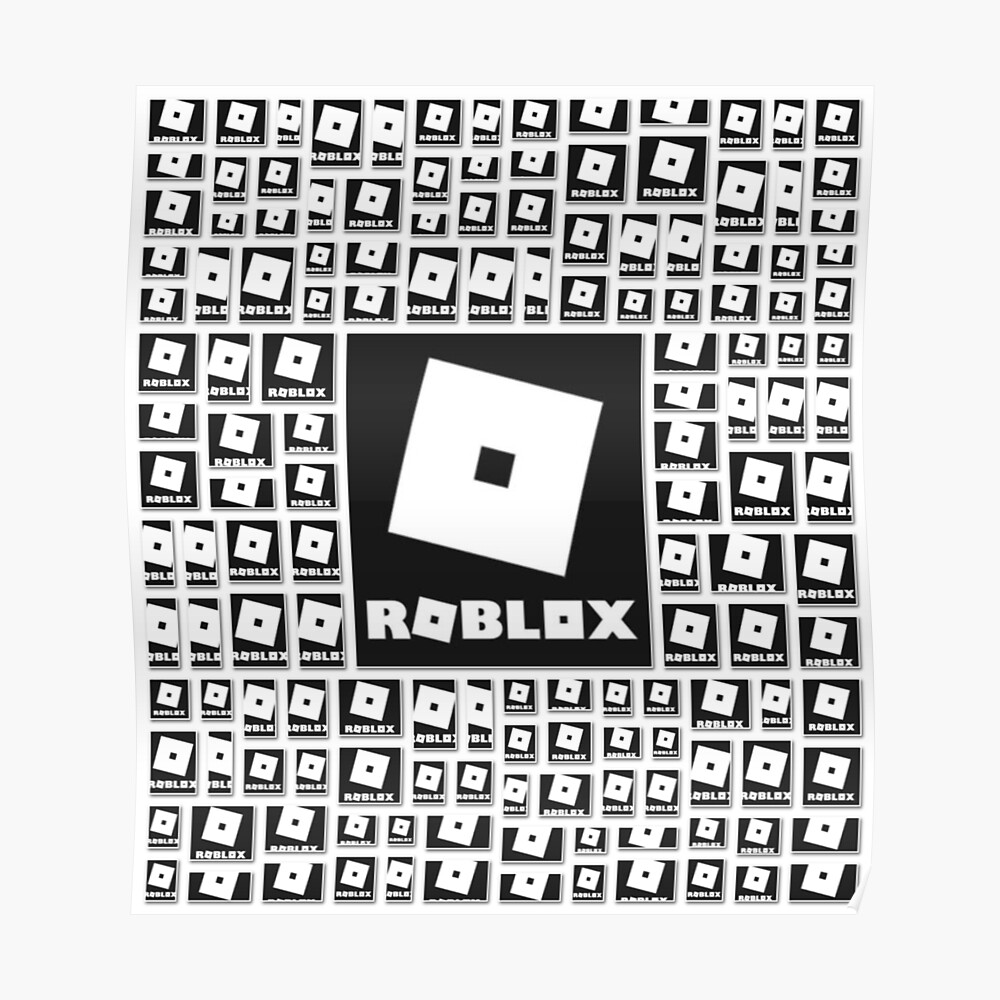 Roblox Center Logo In The Dark Sticker By Best5trading Redbubble - dark black magic logo roblox