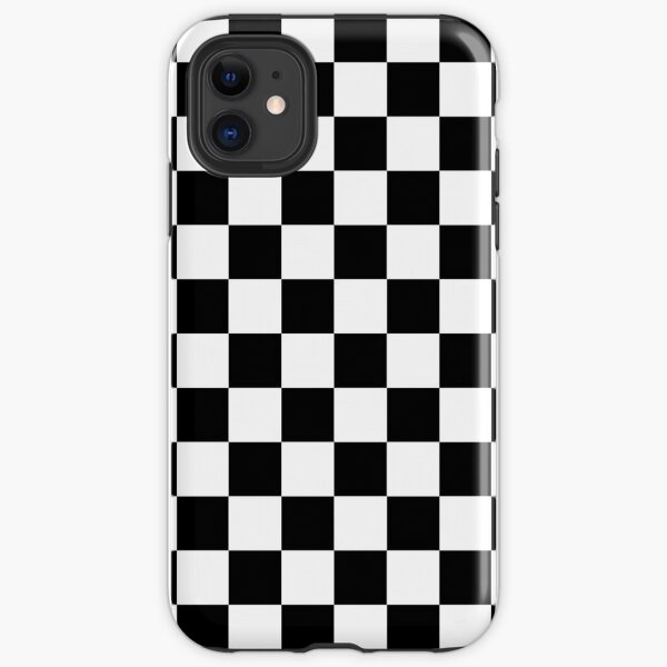 Item preview, Black And White Checkerboard Pattern designed and sold by rewstudio.