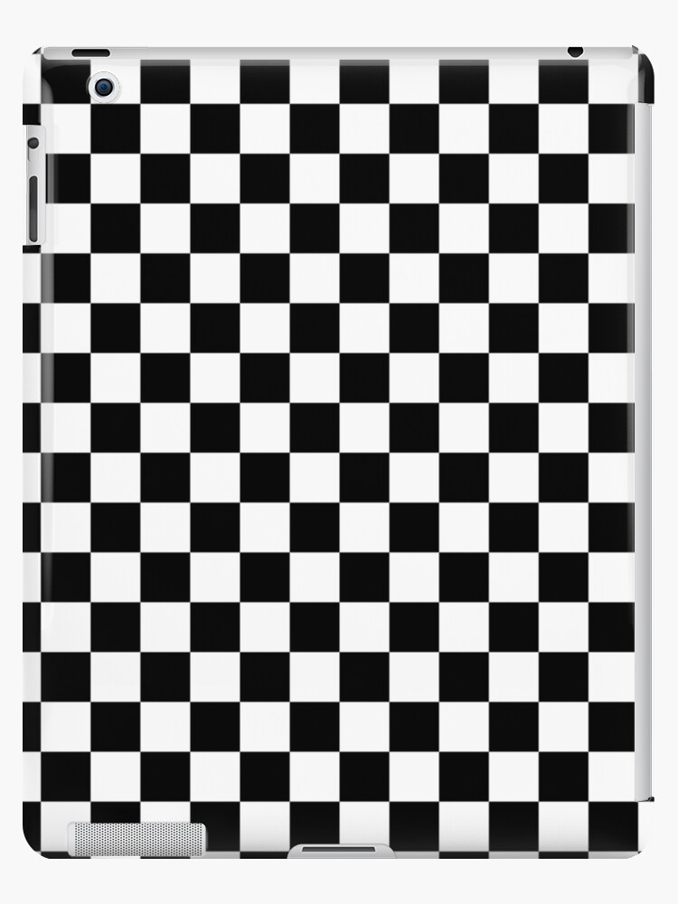 Checkerboard Grid Pattern Protective Case Cover For Samsung Galaxy